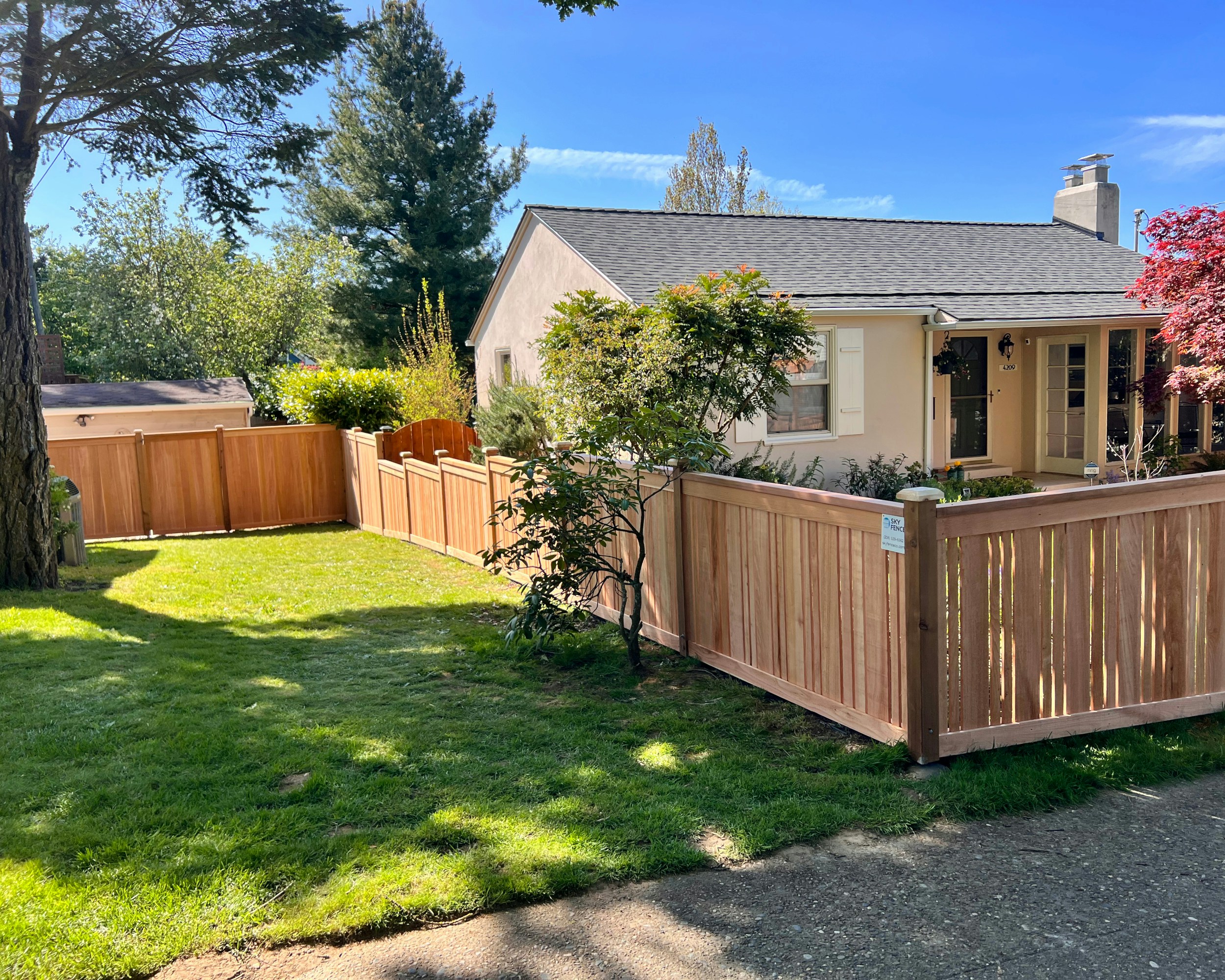 house fence